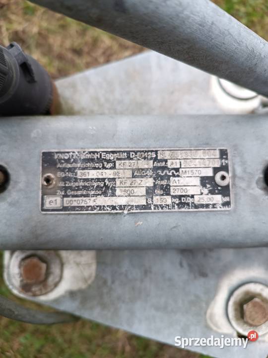 Laweta Eduard LA2720 DMC 2500 Kołbiel sprzedam