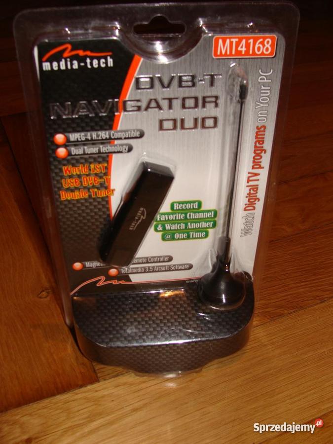 Dualny Tuner DVBT MEDIA TECH MT4168 USB Warszawa sprzedam