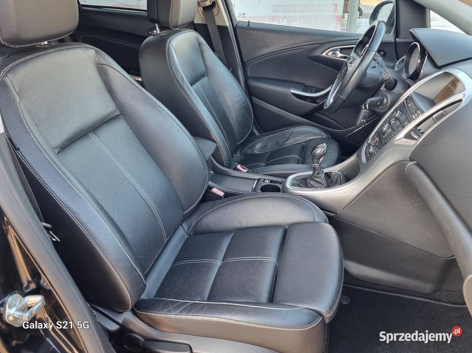 Opel Astra J 16 TURBO 180 skóra nawigacja benzyna Płońsk