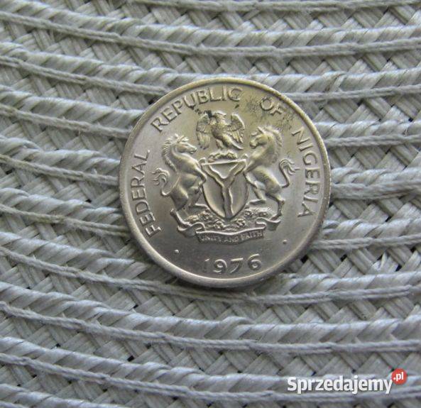 Nigeria 5 Kobo 1976r Numizmatyka Kalisz