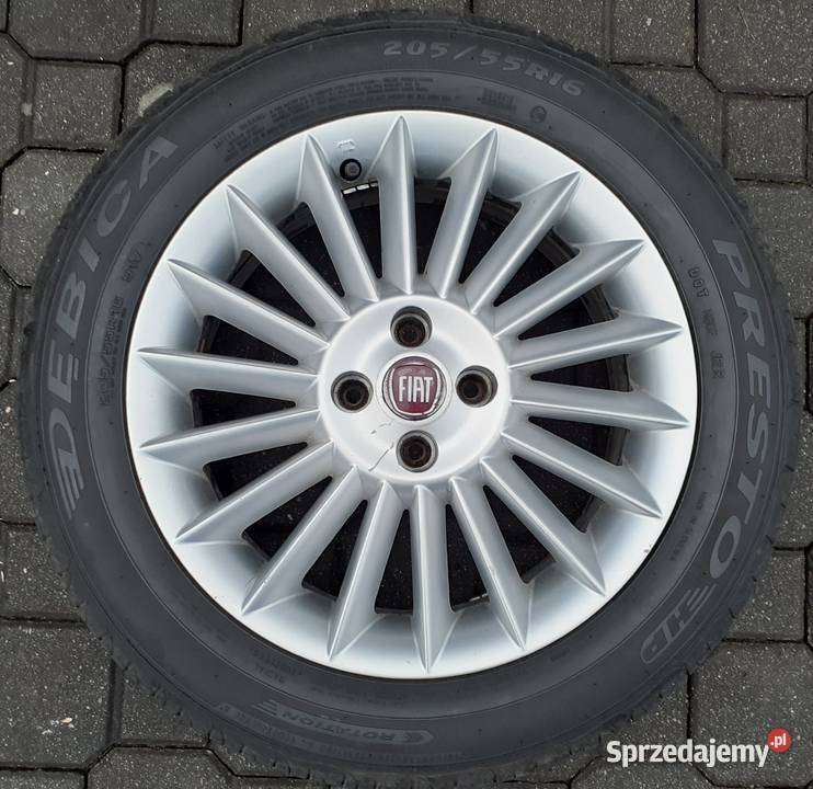 4 koła oryginalne Alufelgi FIAT BRAVOLINEA Wolbrom