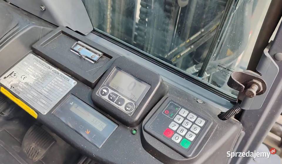 Wózek Widłowy TOYOTA 028FGJF35 LPG DUPLEX KABINA Gdańsk