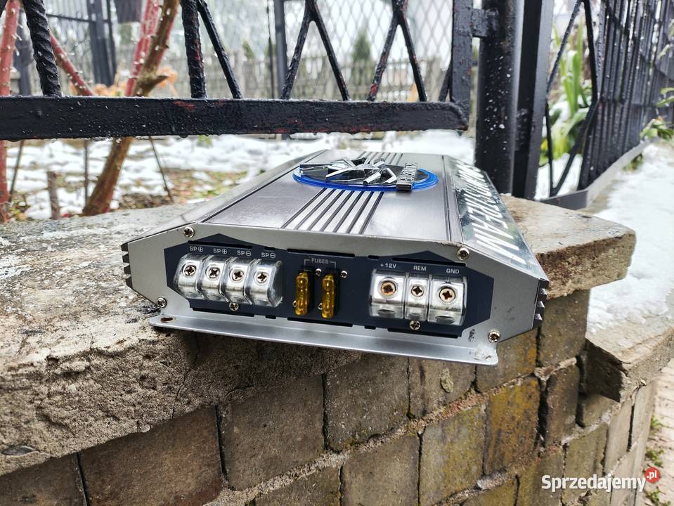 Wzmacniacz samochodowy 1 kanałowy monoblok Niegowonice
