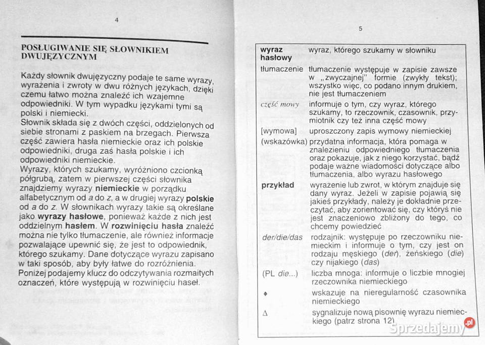 Słownik niemieckipolski polskoniemiecki Valerie Chełm