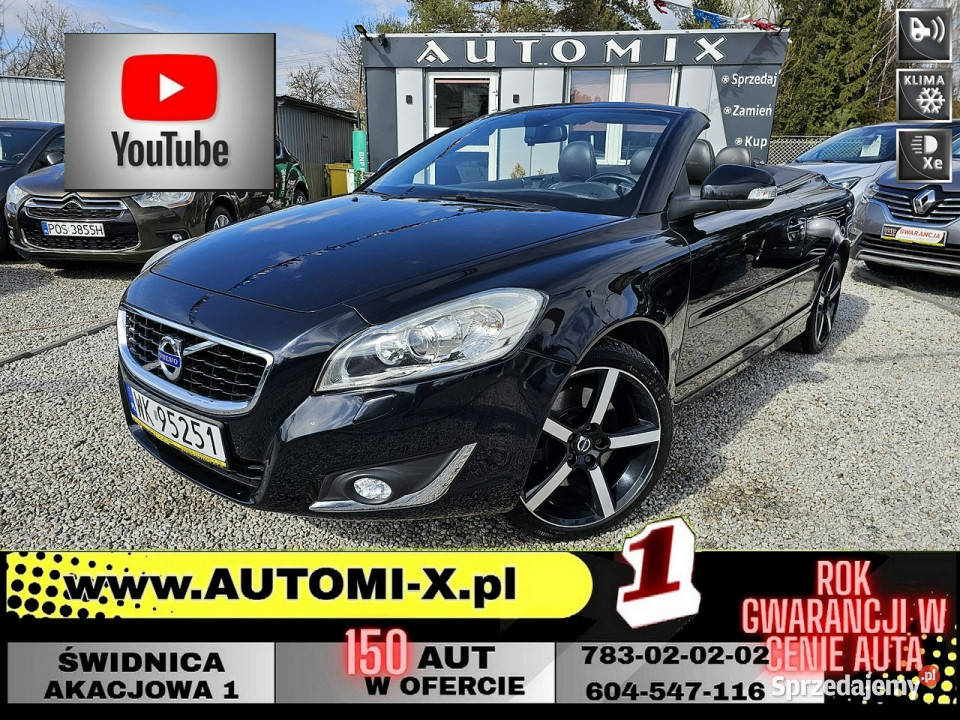 Volvo C70 KABRIOLET 20 150 Diesel GWARANCJA diesel dolnośląskie Świdnica