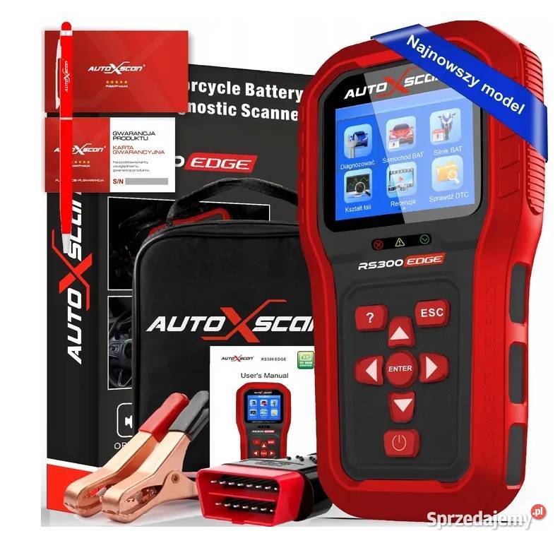 AUTOXSCAN RS300 EDGE Tester Diagnostyczny Gorzów Wielkopolski sprzedam