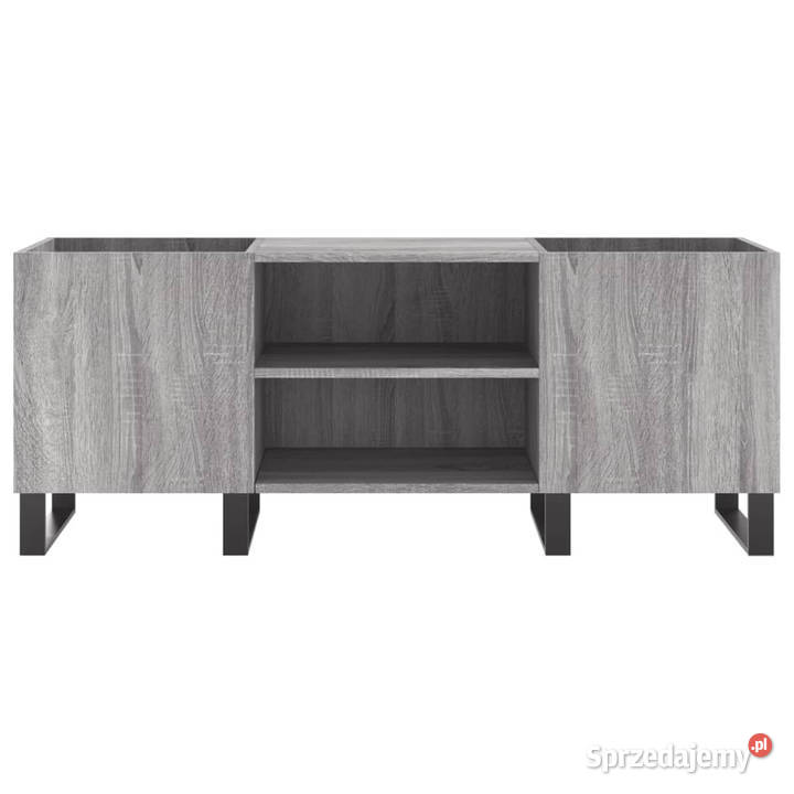 Szafka na płyty szary dąb sonoma 121x38x48 Warszawa