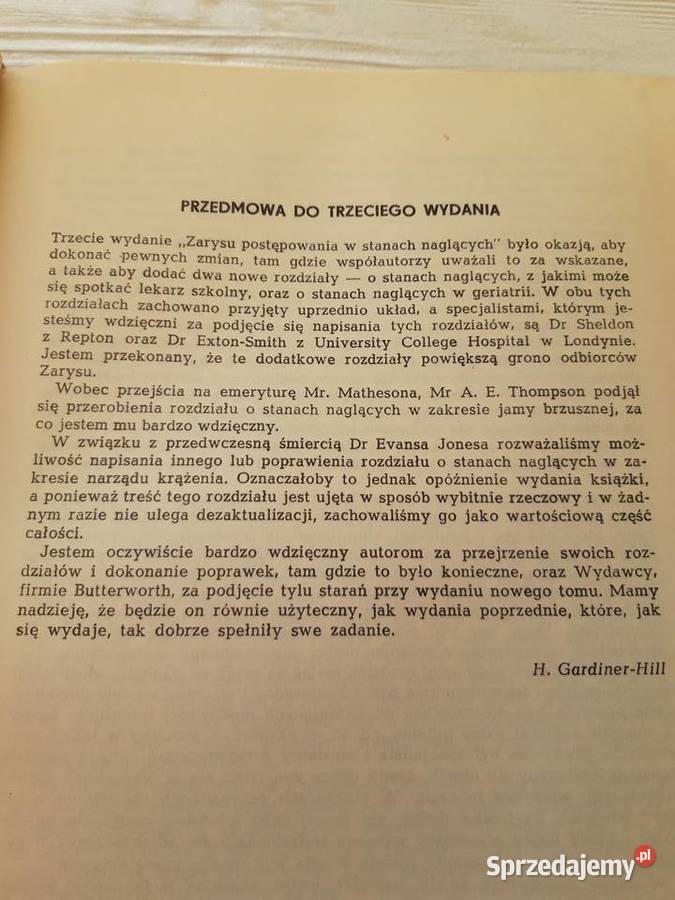 Zarys postepowania w stanach naglących H śląskie Bielsko-Biała sprzedam