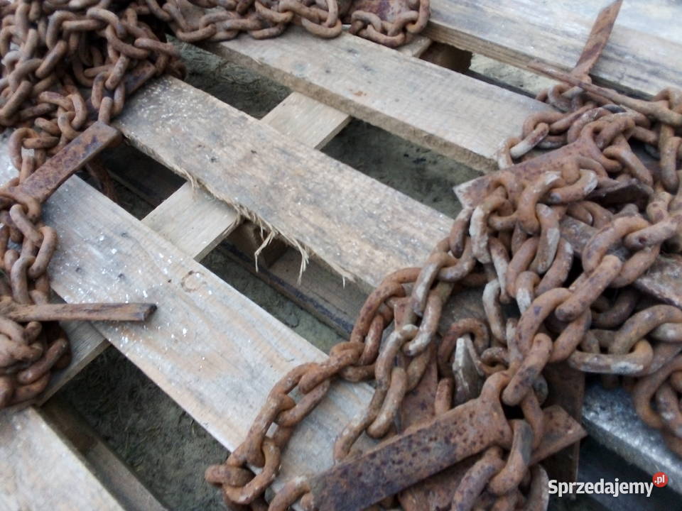 Łańcuchy taśmy rozrzutnika czarna białostocka Piaski