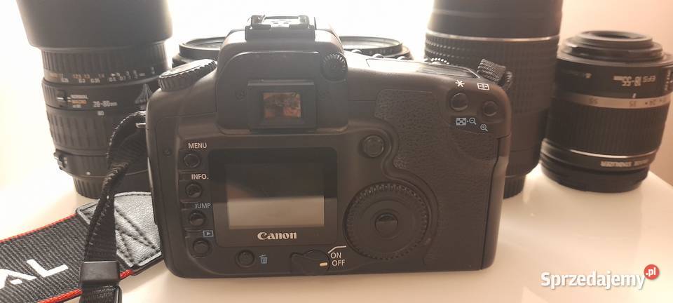 Aparat CANON EOS20D obiektywy ZESTAW Szczurowa