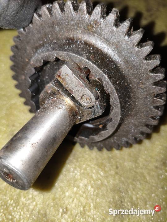 Oryginalny Wałek z trybem startera skrzyni Leszno sprzedam