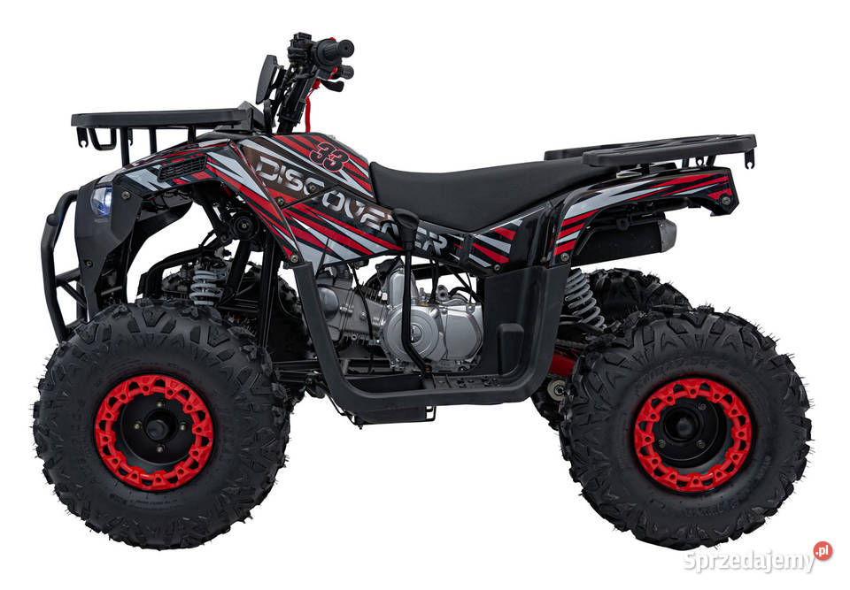 Quad Spalinowy Discoverer 125cc czerwony