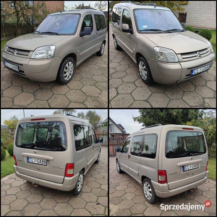 Citroen Berlingo Multispace Lift 16 HDI 2007r 90KM Radzyń Podlaski