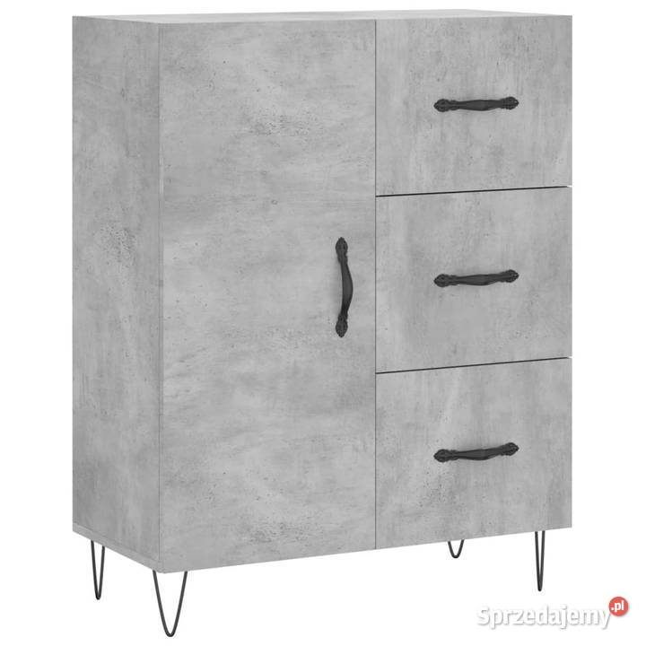 Szafka szarość betonu 695x34x90 materiał Warszawa
