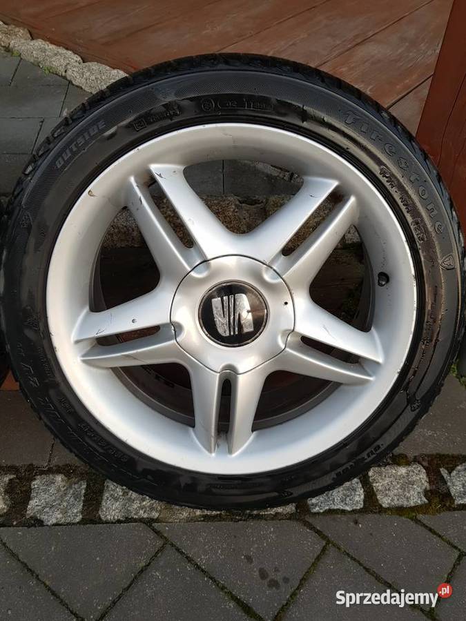 Alufelgi 17 5x100 17 Leon Top Sport Golf Samochodowe Samostrzel sprzedam