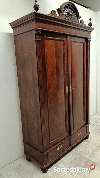 szafa stara eklektyczna drewniana mieszczańska Radomsko