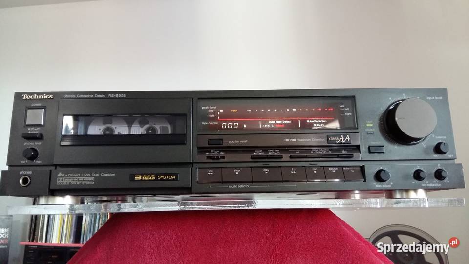 Magnetofon kasetowy Technics RSB905 remoncie Warszawa