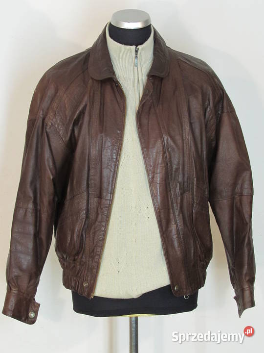 KURTKA SKÓRZANA MĘSKA VERA PELLE Biała sprzedam