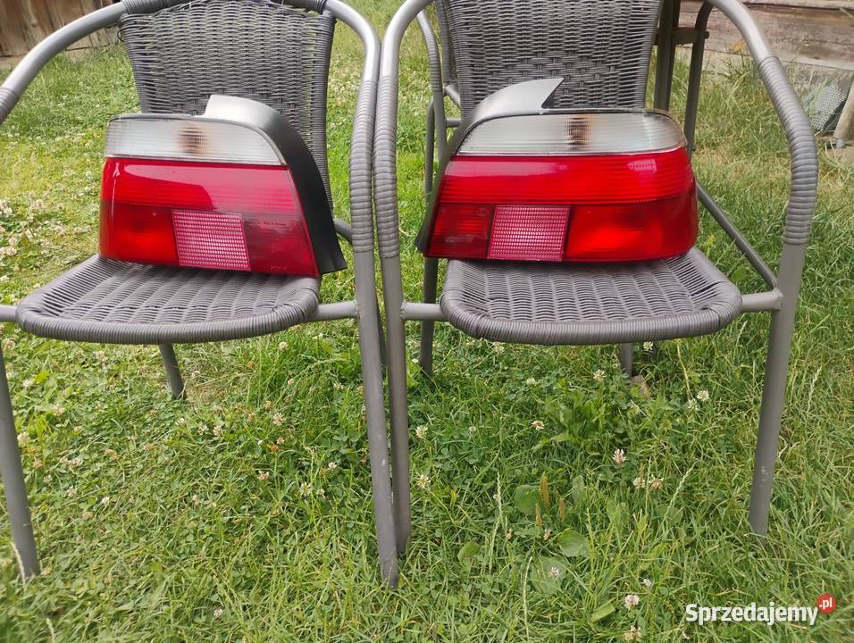 Lampy tylne lewa prawa BMW E39 biały kierunek Wola Zagrodnia