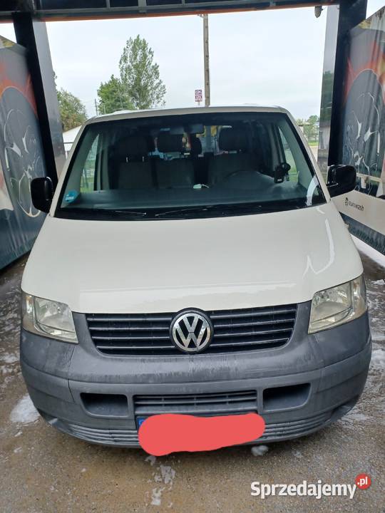 Volkswagen t5 19tdi 2008r 9 osobowy 1cm3 Transporter
