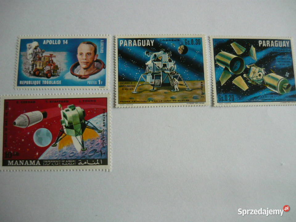 Znaczki kosmos Kolekcje Myszków