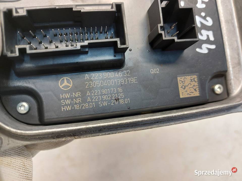 Mercedes W254 GLC 220d STEROWNIK MODUŁ LED dolnośląskie