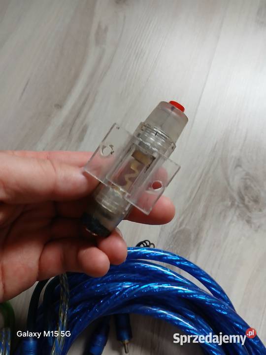 Kabel wzmacniacza car audio 2 sztuki 5 metry Wzmacniacze Tarnobrzeg