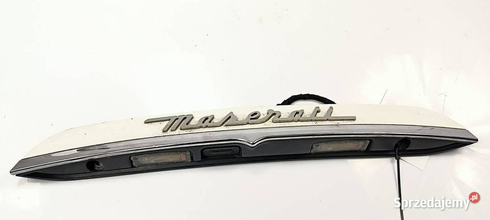 BLENDA KLAPY MASERATI GHIBLI TYŁ Pozostałe Lipno