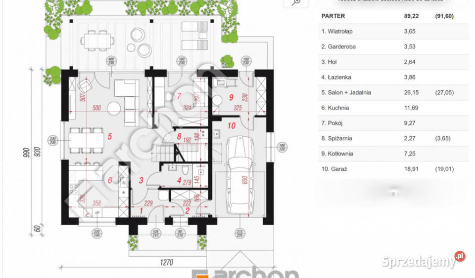 Nowy dom 165m2 Głogów Małopolski asfalt Nieruchomości