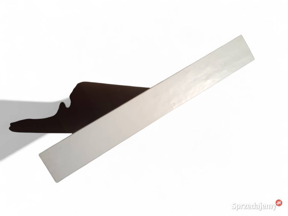 Blat laminowany 292 x 60 x 4 deseń szarego Akcesoria meblowe