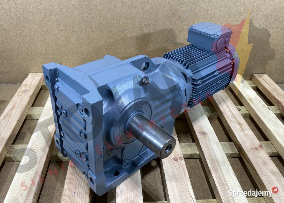 motoreduktor przekładnia 3kW 50obr SEW kąt Pigża