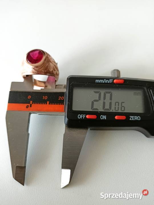 Sygnet złoty 14k męski 216g Zegarki i Biżuteria łódzkie Łódź