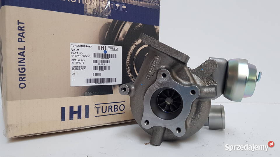 Nowa turbosprężarka IHI VIGM VAD20045