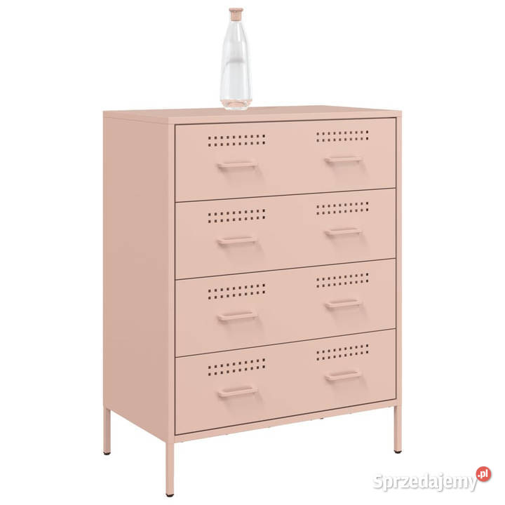 Szafka różowa 68x39x89 stal WM842983 Warszawa