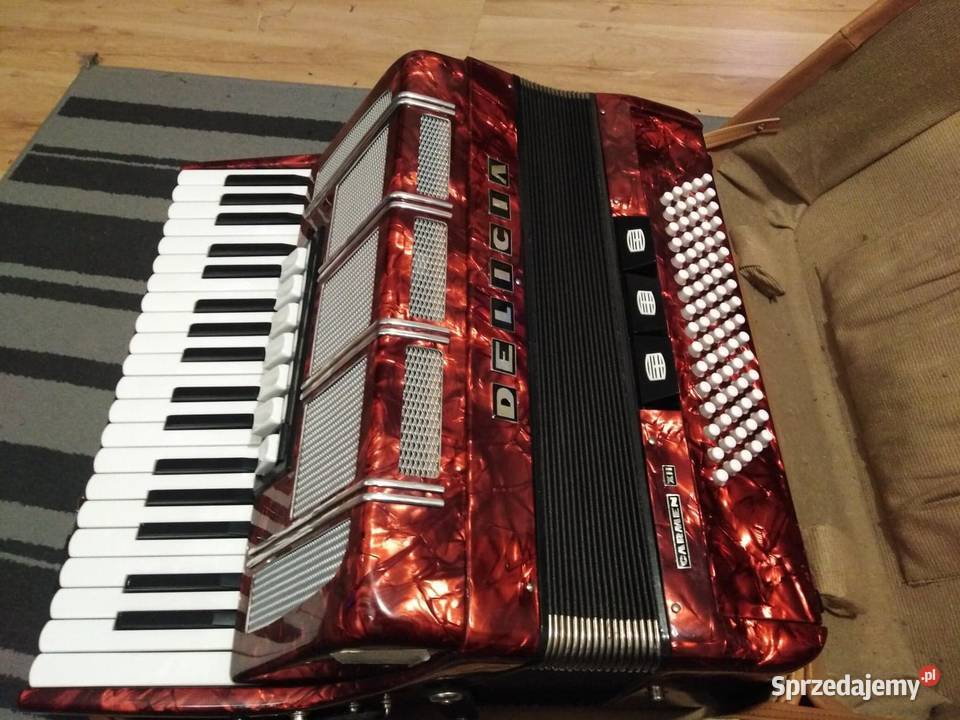 Akordeon Delicia Carmen XII super stan Maków Maków Mazowiecki