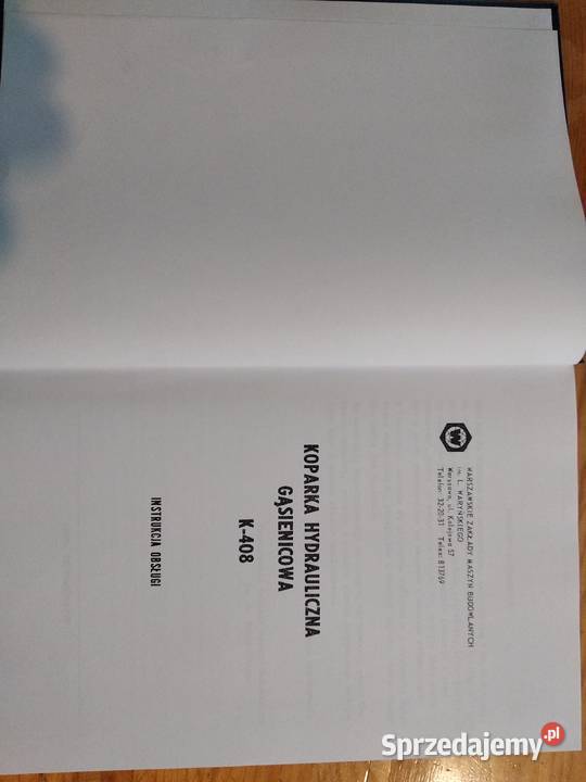 Waryński k408 Błotniak Gąsiennice Koparki Złotnica