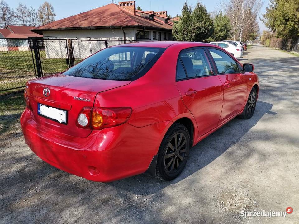 Toyota Corolla 16 lpg Rok produkcji 2008 Corolla śląskie Ustroń