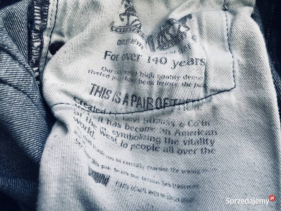 Spodnie marki LEVI STRAUSS 30x32 520 Odzież codzienna łódzkie Łódź