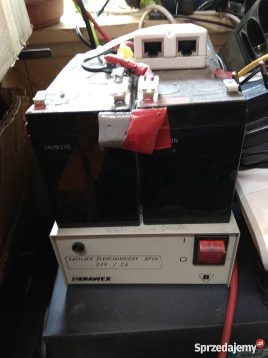 Zasilacz buforowy z akumulatorami 24v 2a Kraków