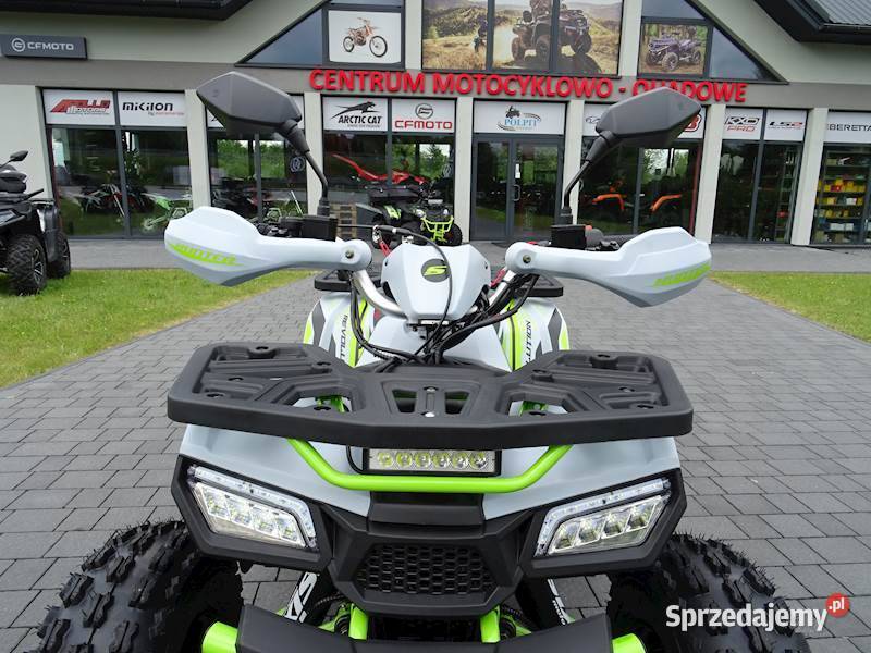 QUAD ASIX HUNTER 125 8 AUTOMAT11 SZAROLIMONKOWY łańcuch Głogoczów