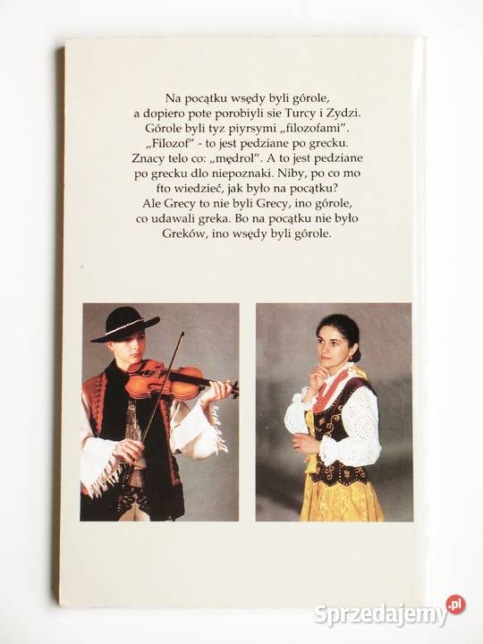 Historia filozofii góralsku Józef Tischner małopolskie Kraków