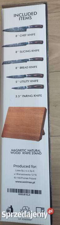 Noże stal nierdzewna