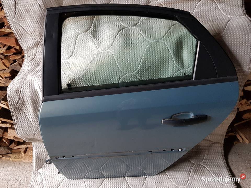 Drzwi Vectra C LewyTył 2006r Turkusowe Rok produkcji 2006 Łagów