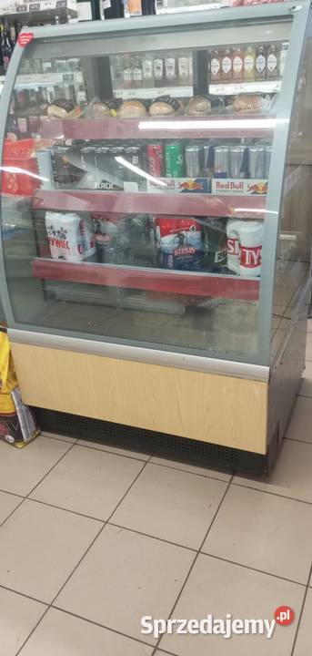 Witryna chłodnicza lada lodówka chłodnia sklep Wielka Wieś sprzedam
