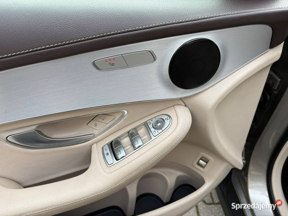 Mercedes GLC 200 Coupe Beżowe skóry Kamera kamera cofania Lipówki