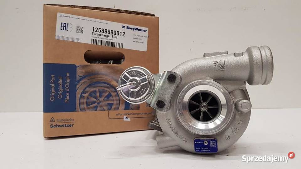 Nowa turbosprężarka BorgWarner KKK 12589880012 Siedlce sprzedam