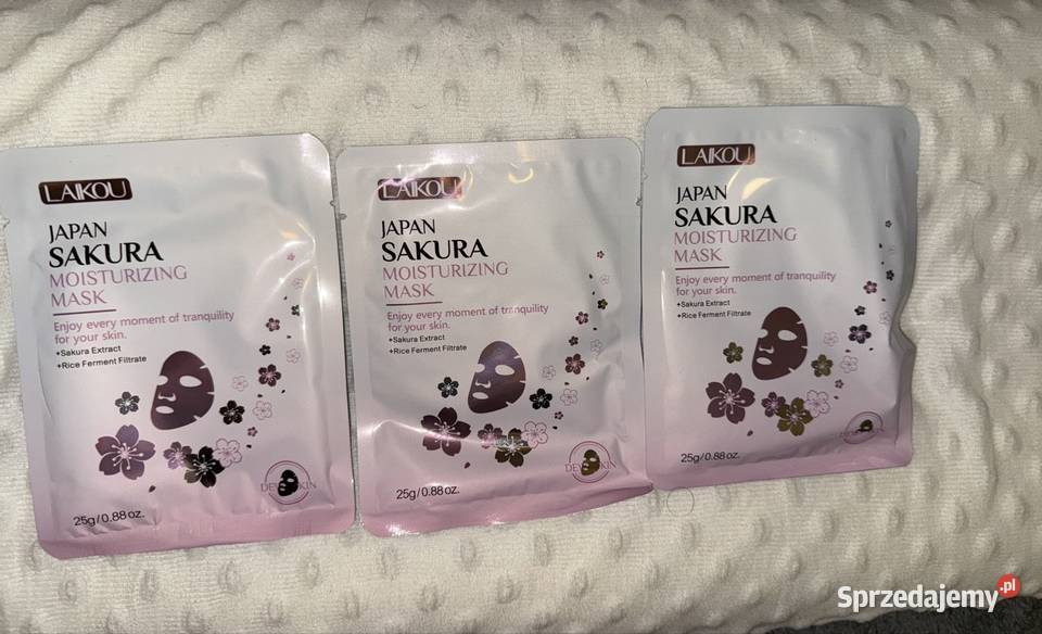 Laikou Japońska maseczka w płachcie Sakura Warszawa