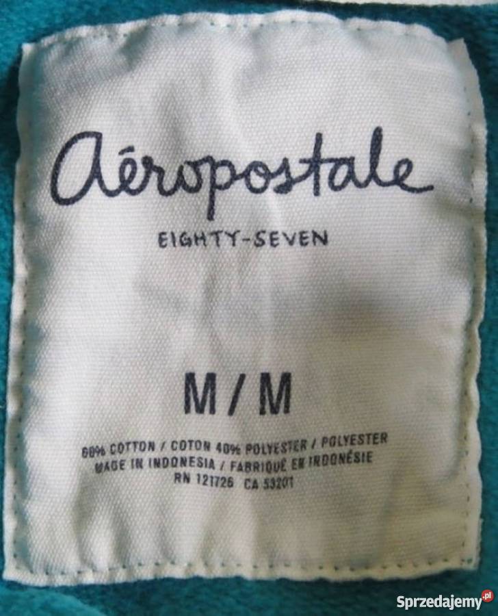 Aeropostale Bluza wkładana głowę 14 lat niebieski Nowy Żmigród