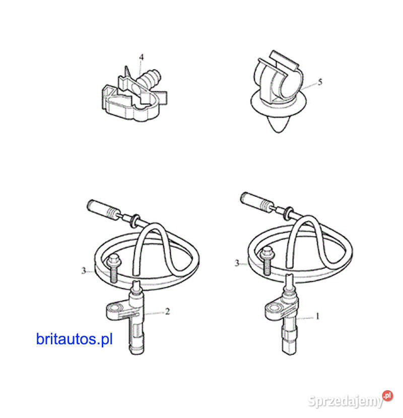 ROVER 75 MG ZT ŚRUBA MONTAŻOWA CZUJNIKA ABS czujniki Poznań