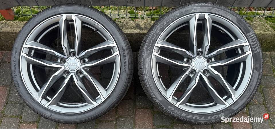 Zimowe 19 Audi A4 A5 A6 felgi koła komplet 5x112 wielkopolskie Lubasz
